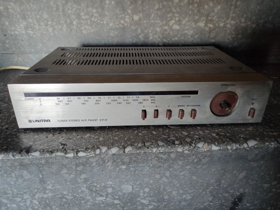 unitra stereo hifi faust 211d