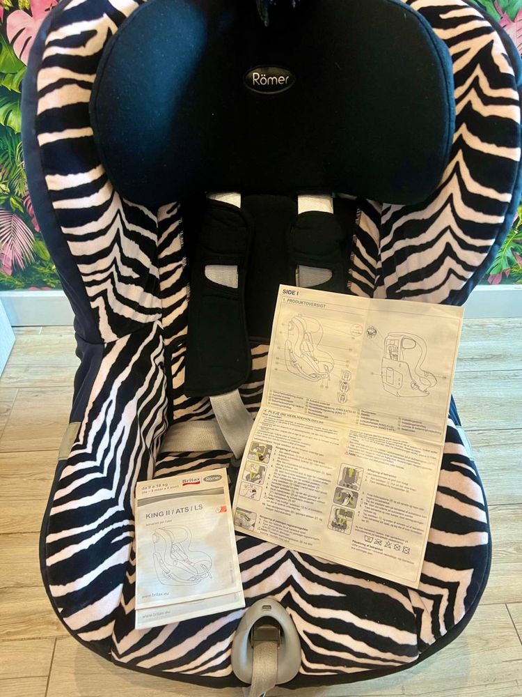 Fotelik samochodowy Trifix Britax Romer Zebra