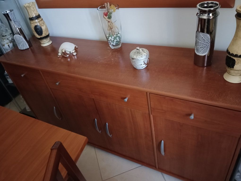 Mobília sala de jantar cerejeira