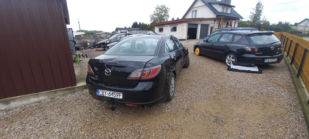 Mazda 6 gh 2.0d uszkodzona na czesci
