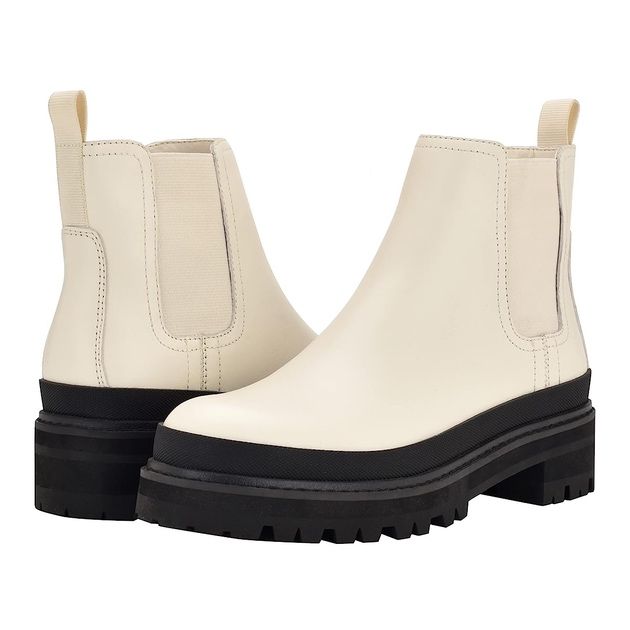 Жіночі шкіряні білі черевики ботінки  US 9 устілка 26 см. Michael Kors