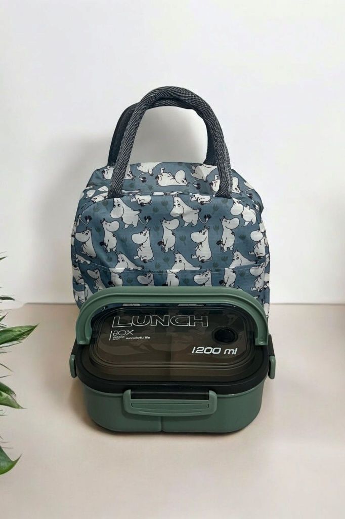 Zestaw lunchowy – torba termiczna + lunchbox 1200 ml
