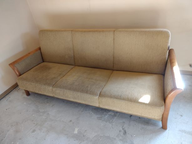 Meble wypoczynkowe kanapa rozkładana+ 2 fotele