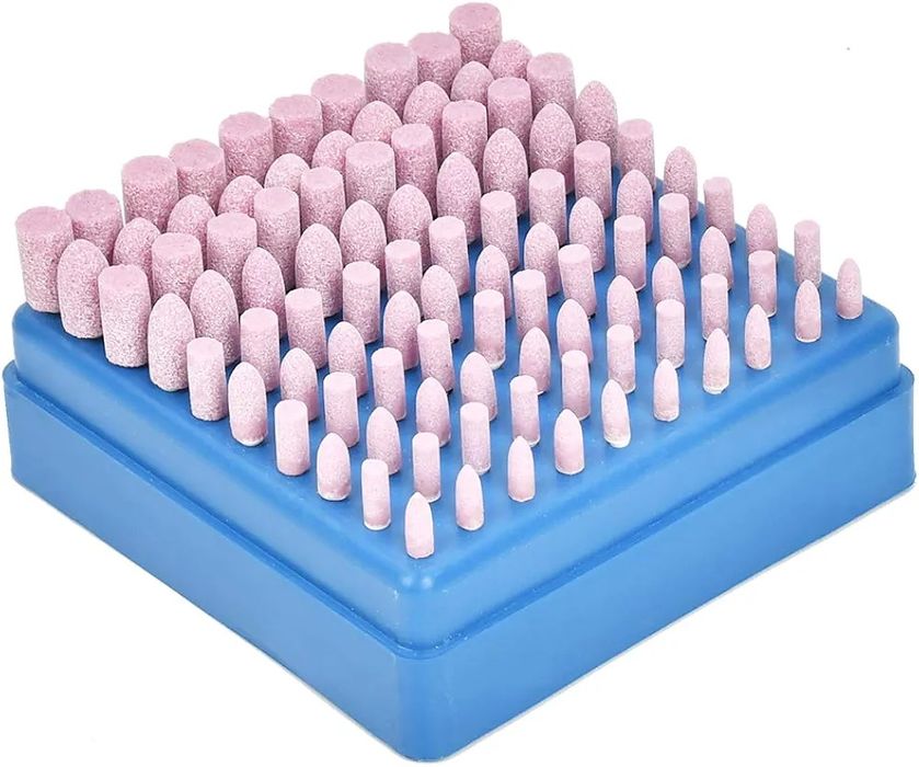 Frezy nakładki kamienie szlifierskie zestaw 100szt K977