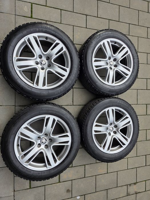 Koła alufelgi 235/55/18  SUV Audi Skoda AUDI Q3 Kodiaq OEM zimowe