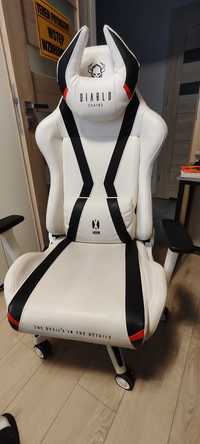 Fotel gamingowy Diablo Chairs X-Horn 2.0 KING SIZE biały JAK NOWY