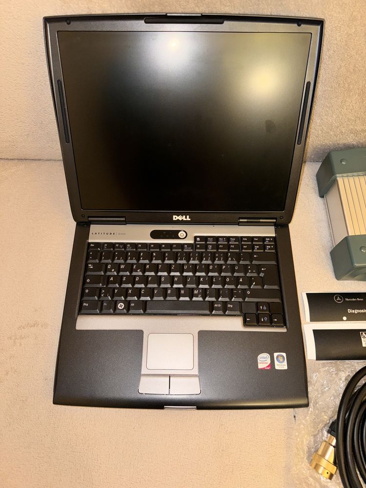 Profesjonalny skaner STAR C3 diagnosis Mercedes z laptopem Xentry