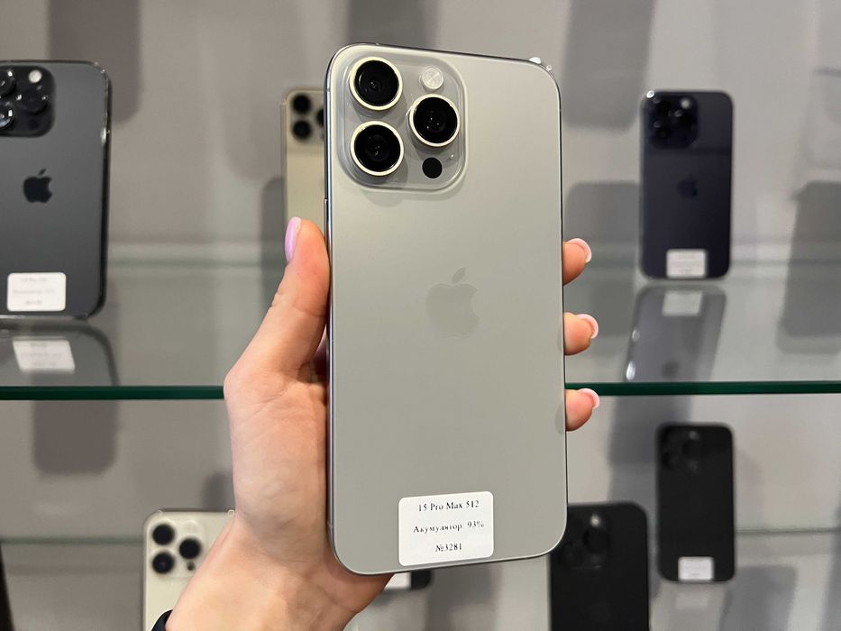 iPhone 15 Pro Max 512 gb Neverlock (фіз карта) / Магазин + Гарантія