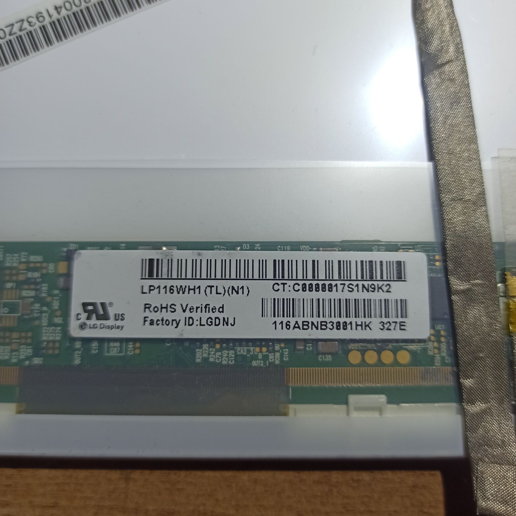 Lenovo s205 по запчастинах матриця lp116wh1 tln1
