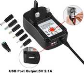 Zasilacz 30W 7 w 1 z USB