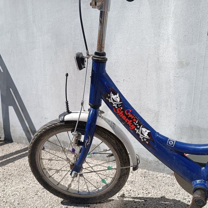 Rower puky 16 cali rowerek puky capitan shark