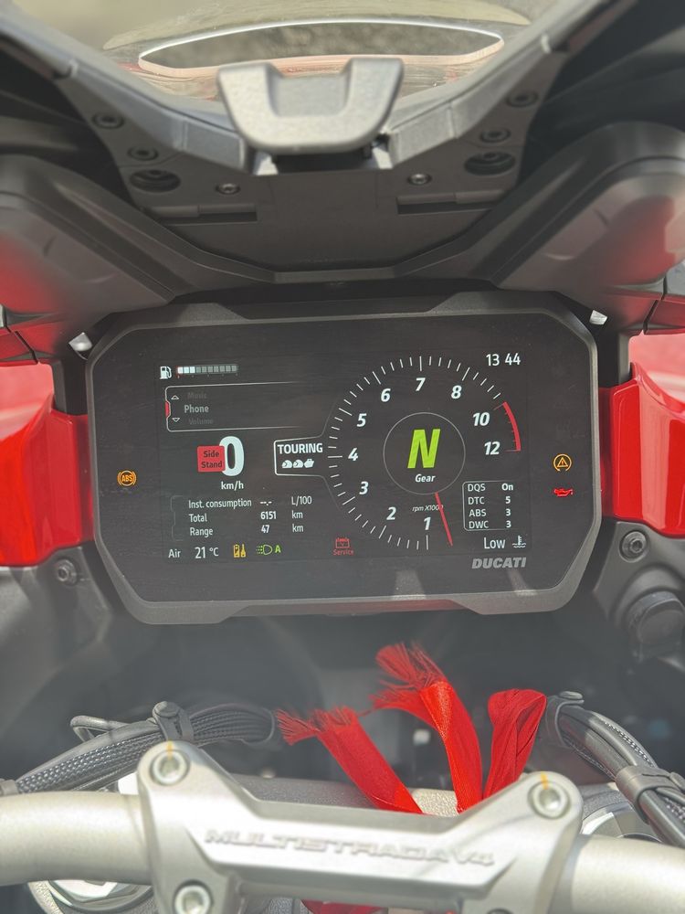 Ducati Multistrada V4 S Travel Radar