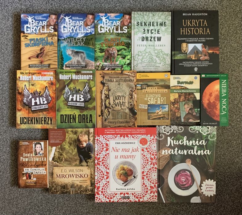 Sprzedam różne książki