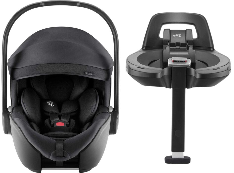 Britax Romer BABY-SAFE PRO kolekcja 2025 Carbon Black Baza obrotowa