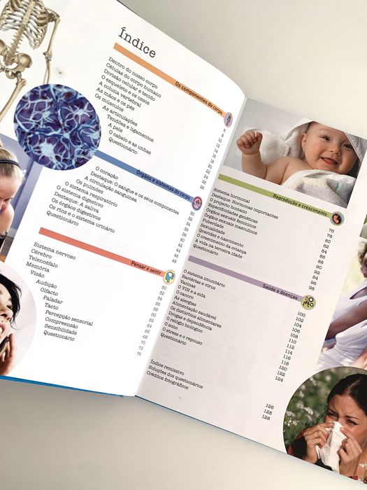 Livro / Manual O Nosso Corpo