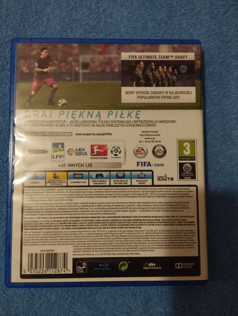 FIFA 2016 PL PS4