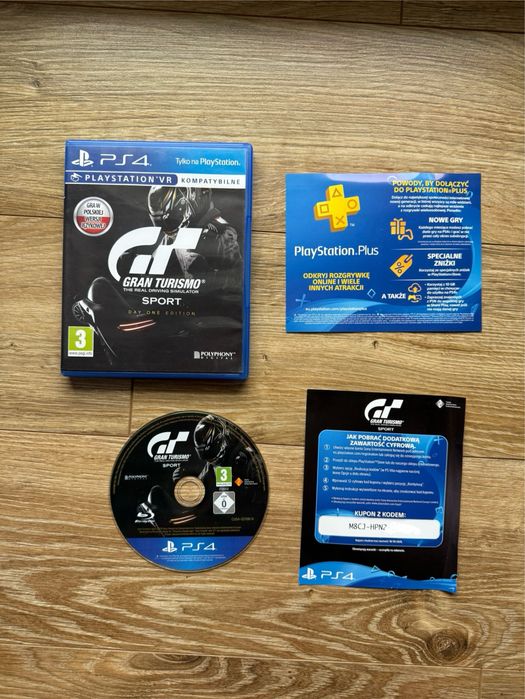 Gra Gran Turismo Sport Polska Wersja PL VR Playstation 4 Ps4 Ps5