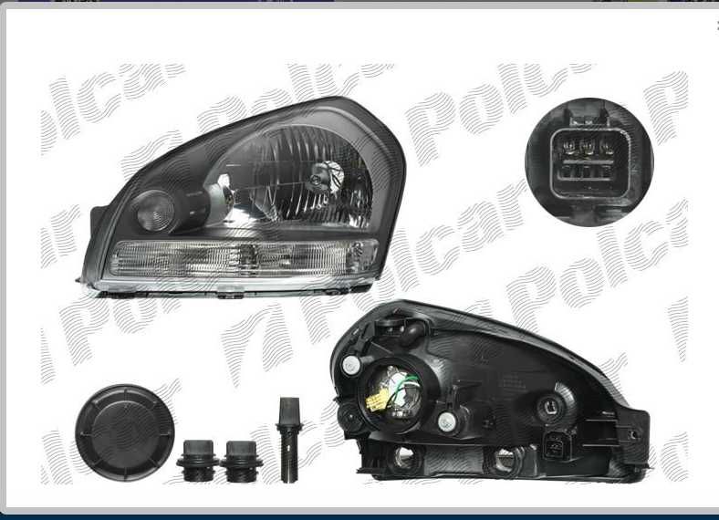 Фара Hyundai Tucson 04- (Depo)