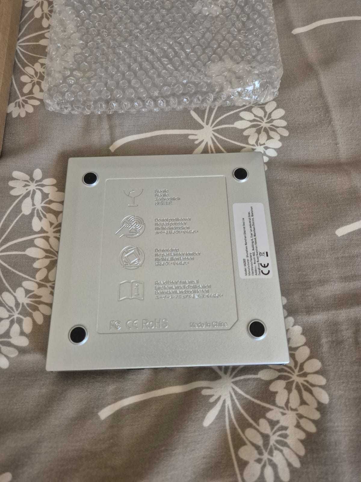 Nagrywarka DVD USB srebrna