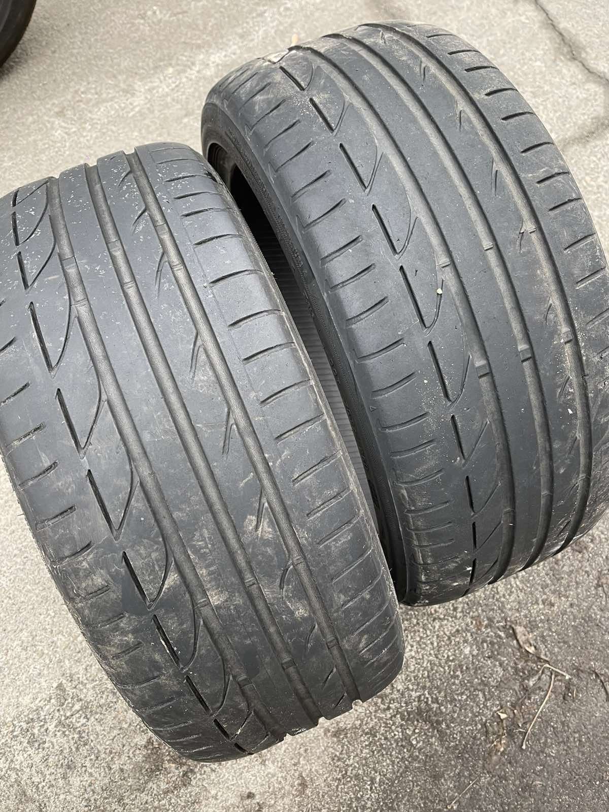 Резина пара Bridgestone potenza 225 40 18