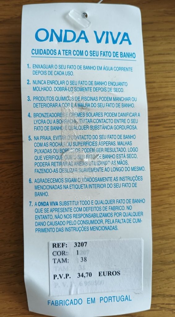 Fato de banho mesclado