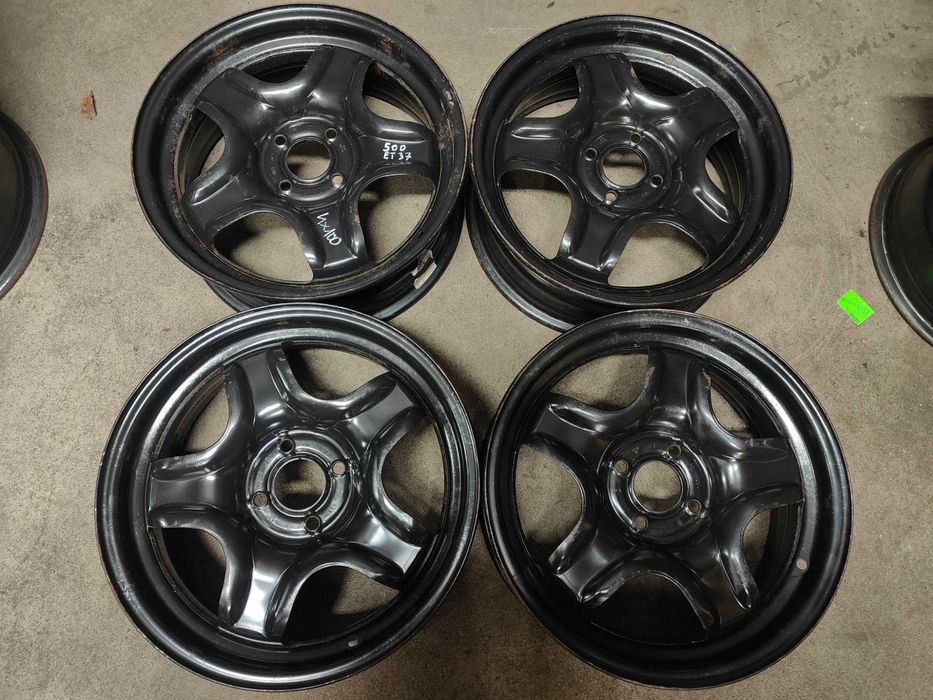 Felgi Stalowe Strukturalne Clio Dacia stepway 6Jx16" 4x100 et37 fs158