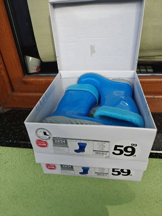 Kalosze dziecięce rozmiar 23/24