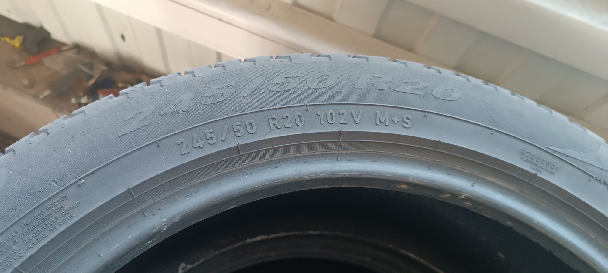 Летняя резина pirell 245/50 r20