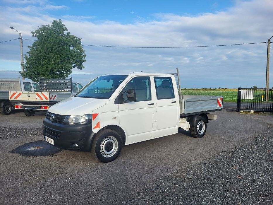 Volkswagen Transporter t5 lift doka super stan klima serwisowany  Transporter t5 lift doka super stan klima webasto 7