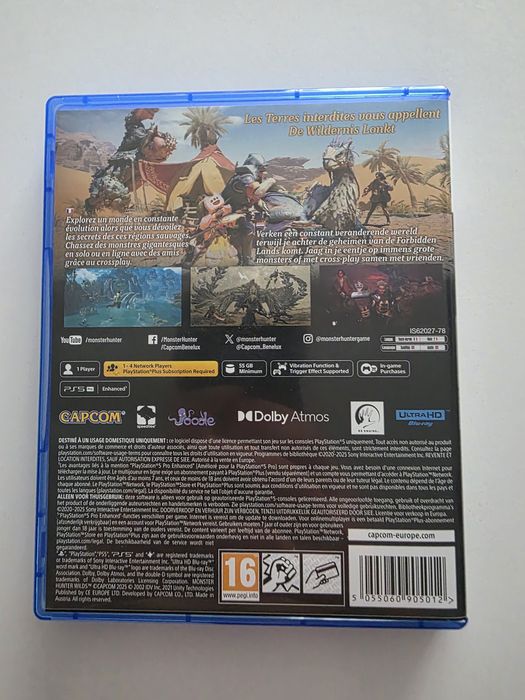 Monster hunter wilds ps5 гра