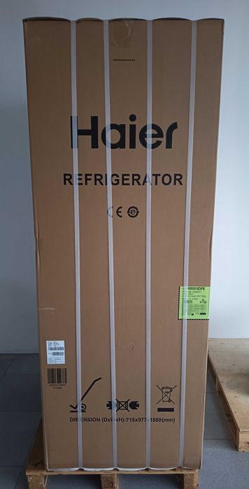 Frigorífico Americano Haier HSR5918DIPB  Novo; 3 Anos de Garantia