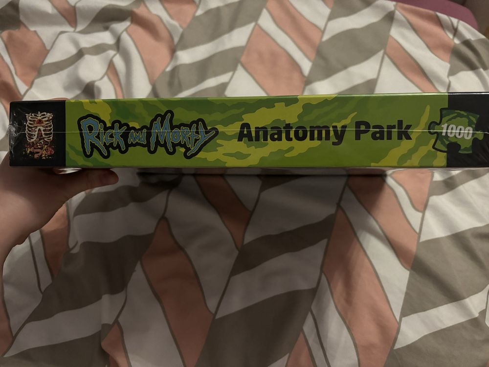 Puzzle 1000 elementów. Rick AND Morty. Anatomy Park Winning Moves