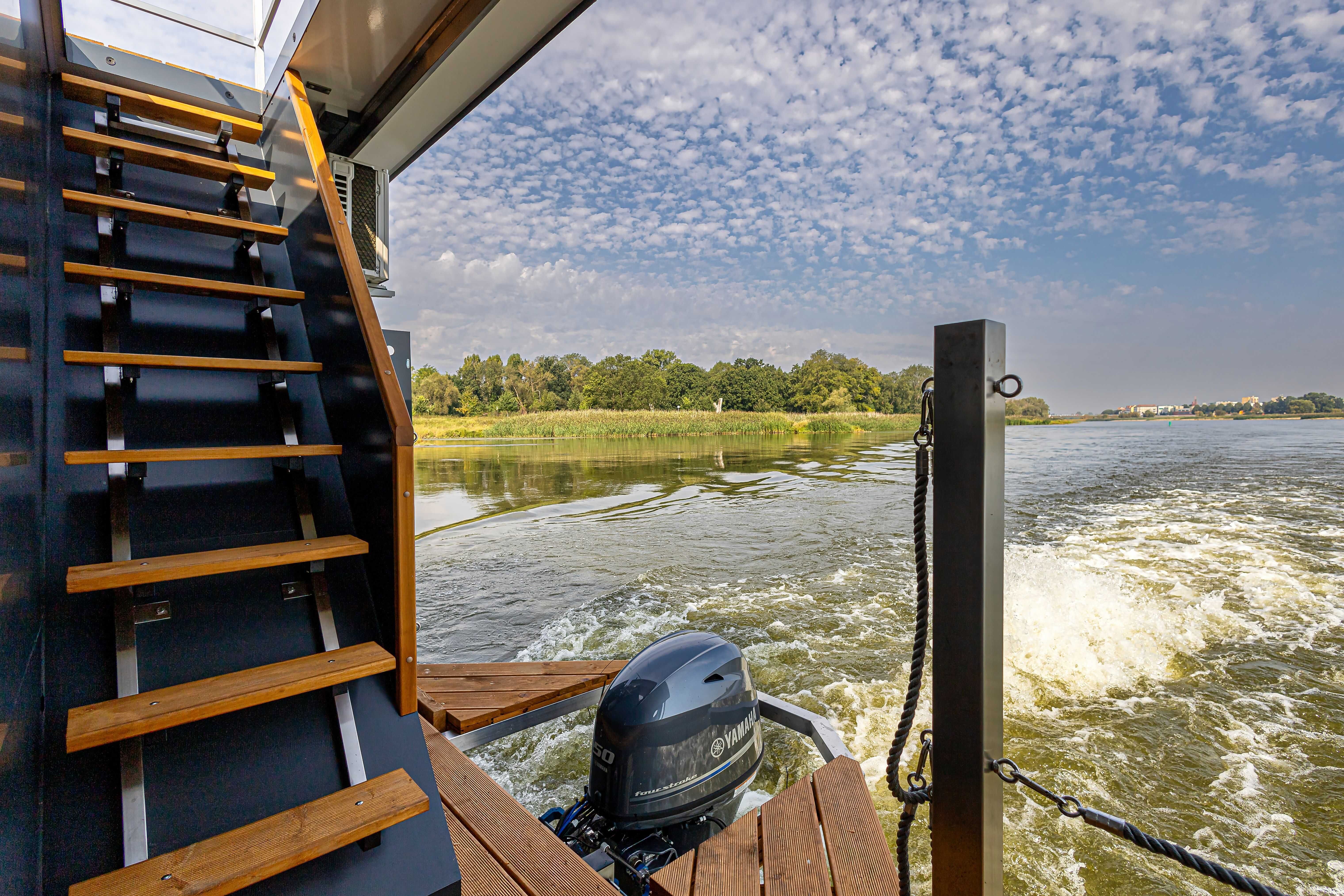 NAUTIA L9 Houseboat Hausboot Dom na wodzie Pływający łódź Jacht