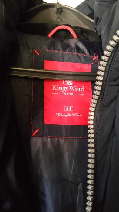 Чоловіча зимня куртка kings wind, в ідеальному стані