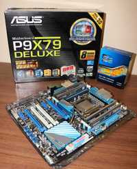 Комплект Asus P9X79 Deluxe + Intel i7-3930K + Kingston DDR3-2400 16GB