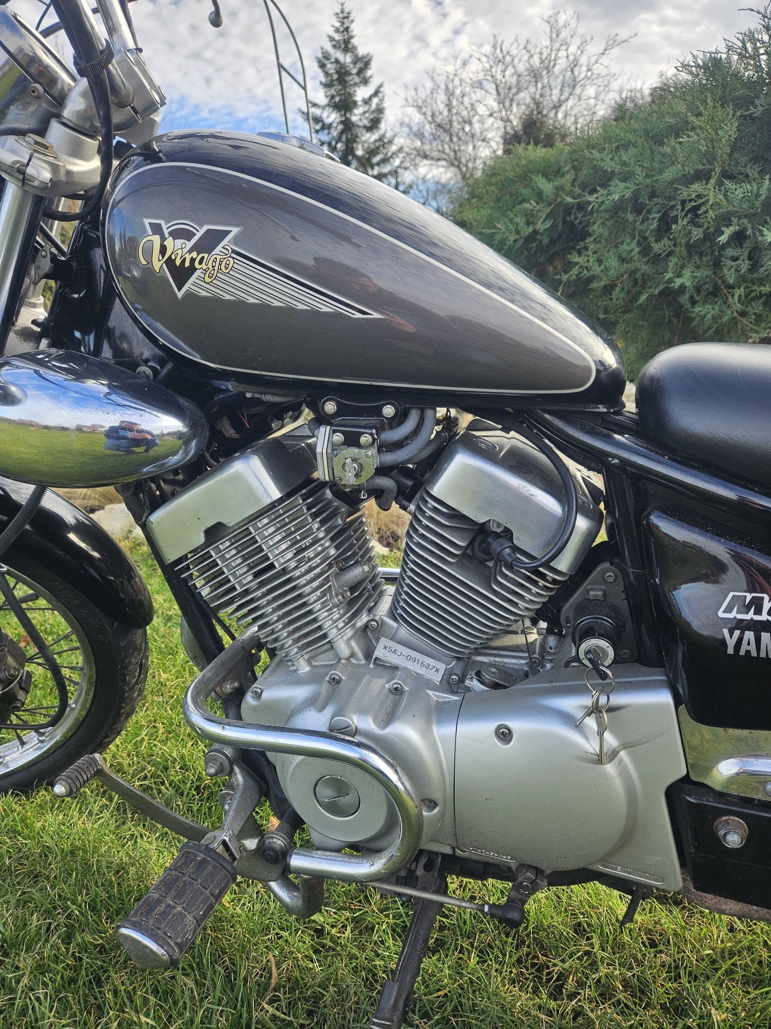 Yamaha Virago 125cc, IGŁA, NISKI PRZEBIEG