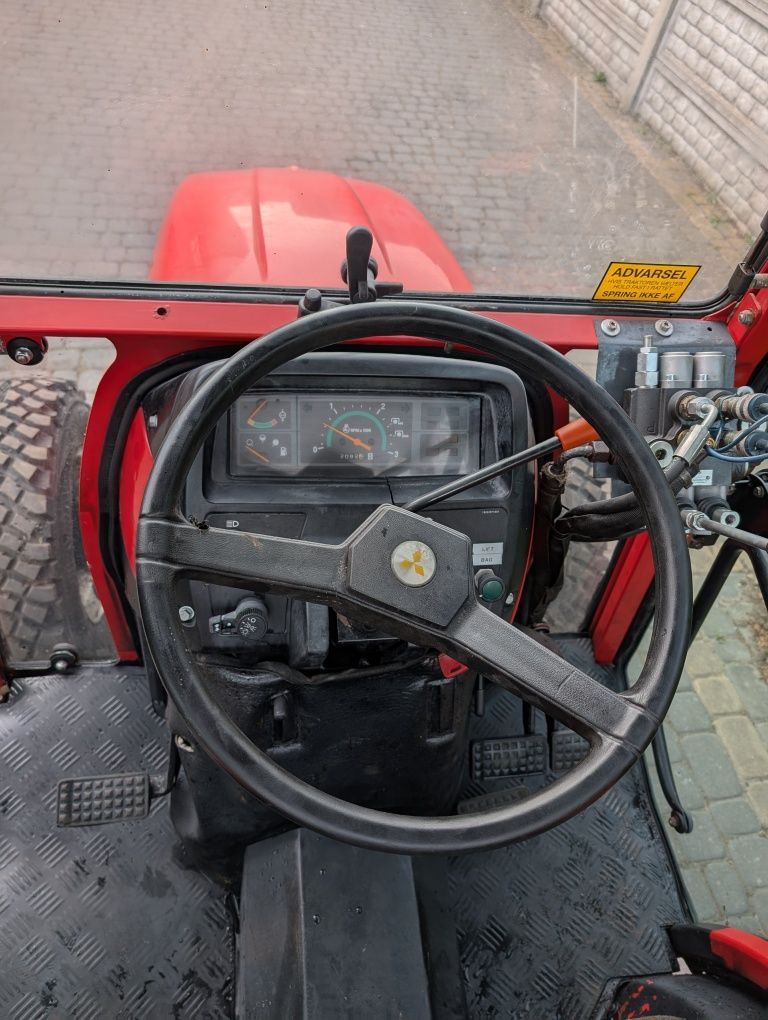 Traktorek Mitsubishi MT301HD, 30KM diesel! 4x4, wałki WOM, TUZ! Okazja
