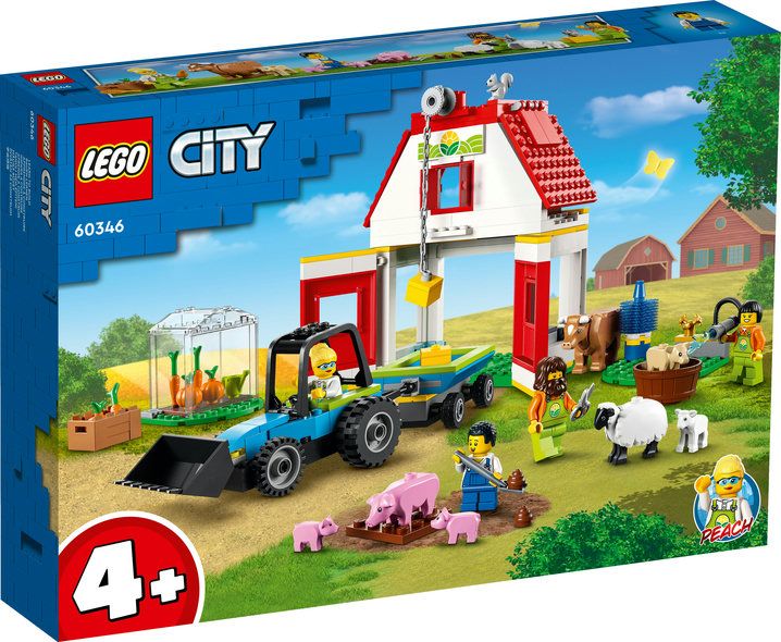 LEGO City 60346 Stodoła i zwierzęta gospodarskie