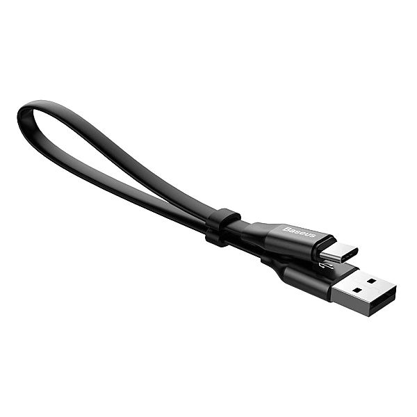 Baseus Nimble płaski kabel przewód USB / USB-C z uchwytem 2A 0,23M cza