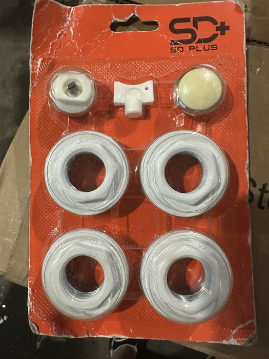 Набір футорок для радіатора (батареї) SD PLUS, 3/4" – комплект