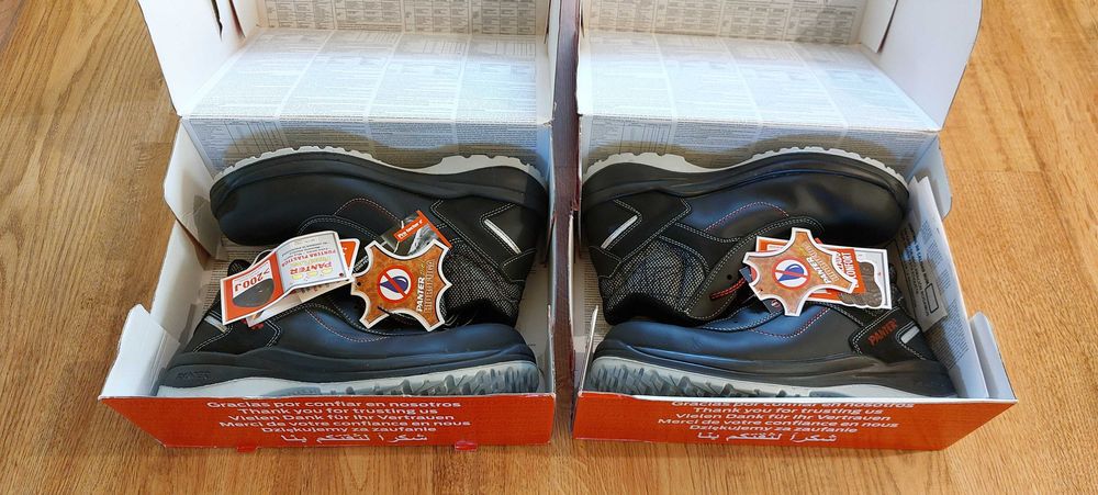 Buty robocze PANTER made in Spain na rynek Niemiecki dostępne 3x sztuk