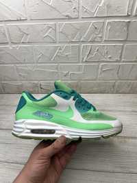 кроссовки nike air max летние зеленые 41-41.5/