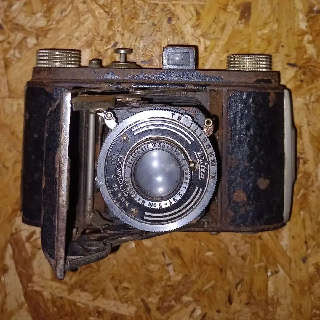 Maquinas fotográficas de fole vintage