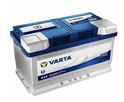 Akumulator Varta Blue F17 12V 80Ah 740A Wrocław Krzyki Orzechowa 2A