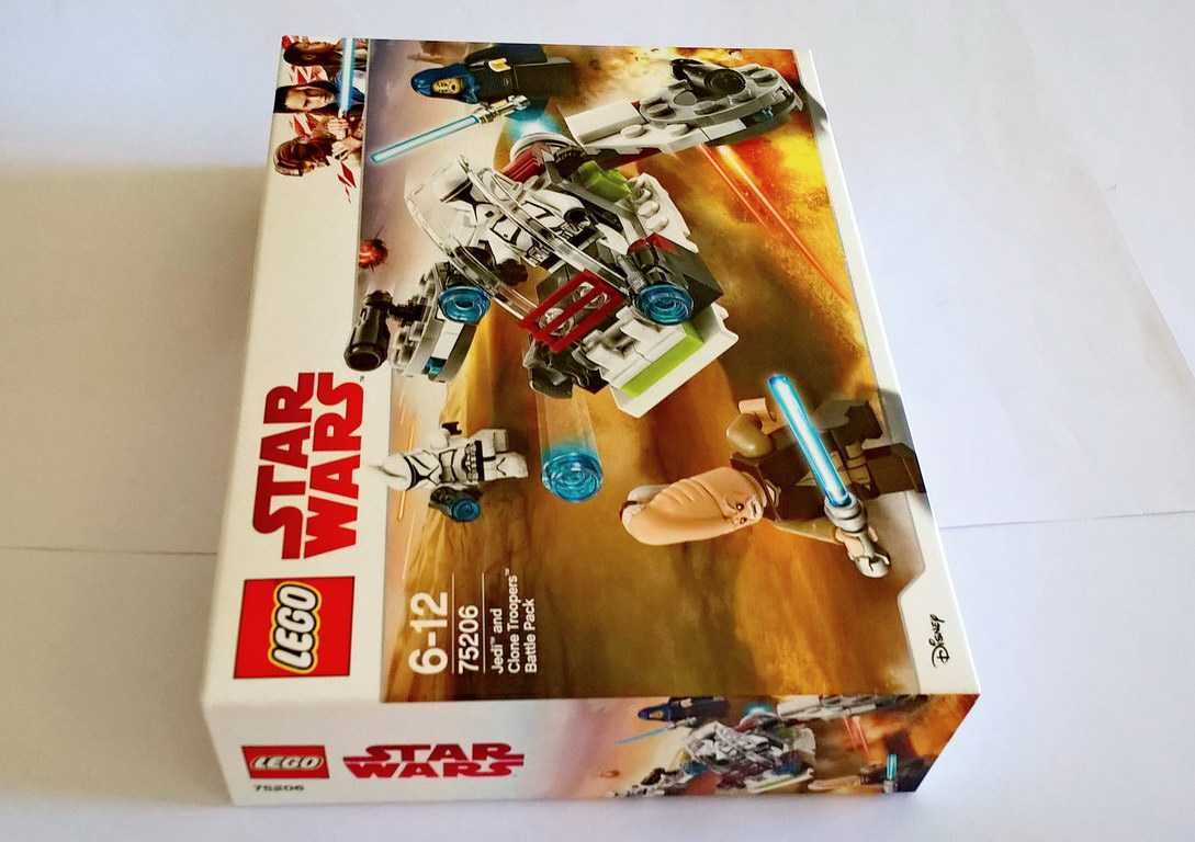 Lego Star Wars 75206 Jedi and Clone Troopers Battle Pack selado