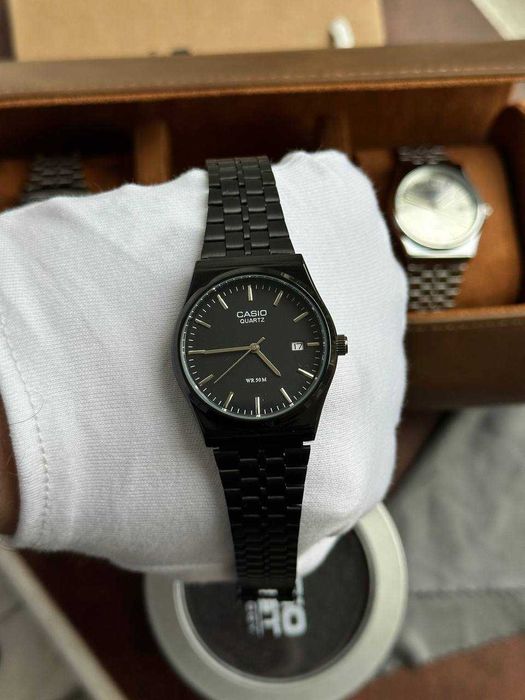 Годинник Casio MTP-B145 total black | Часы наручные vc 01 | Касио A159