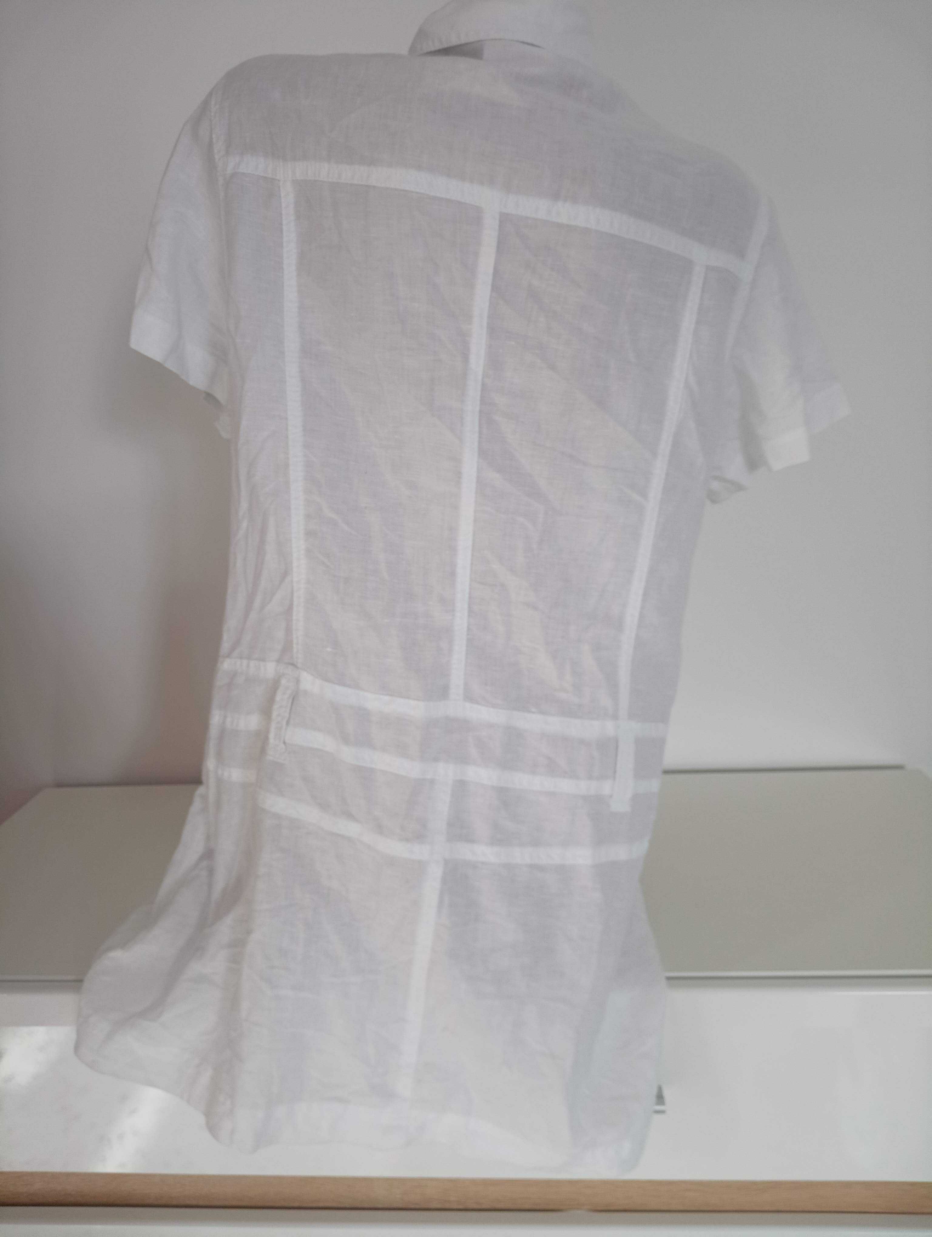 натуральна сорочка ( льон-коттон) 52-54 розмір