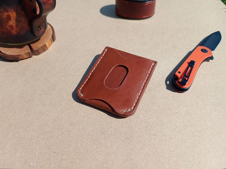 Borubar Skóroszyj - mini portfel / cardholder / wizytownik