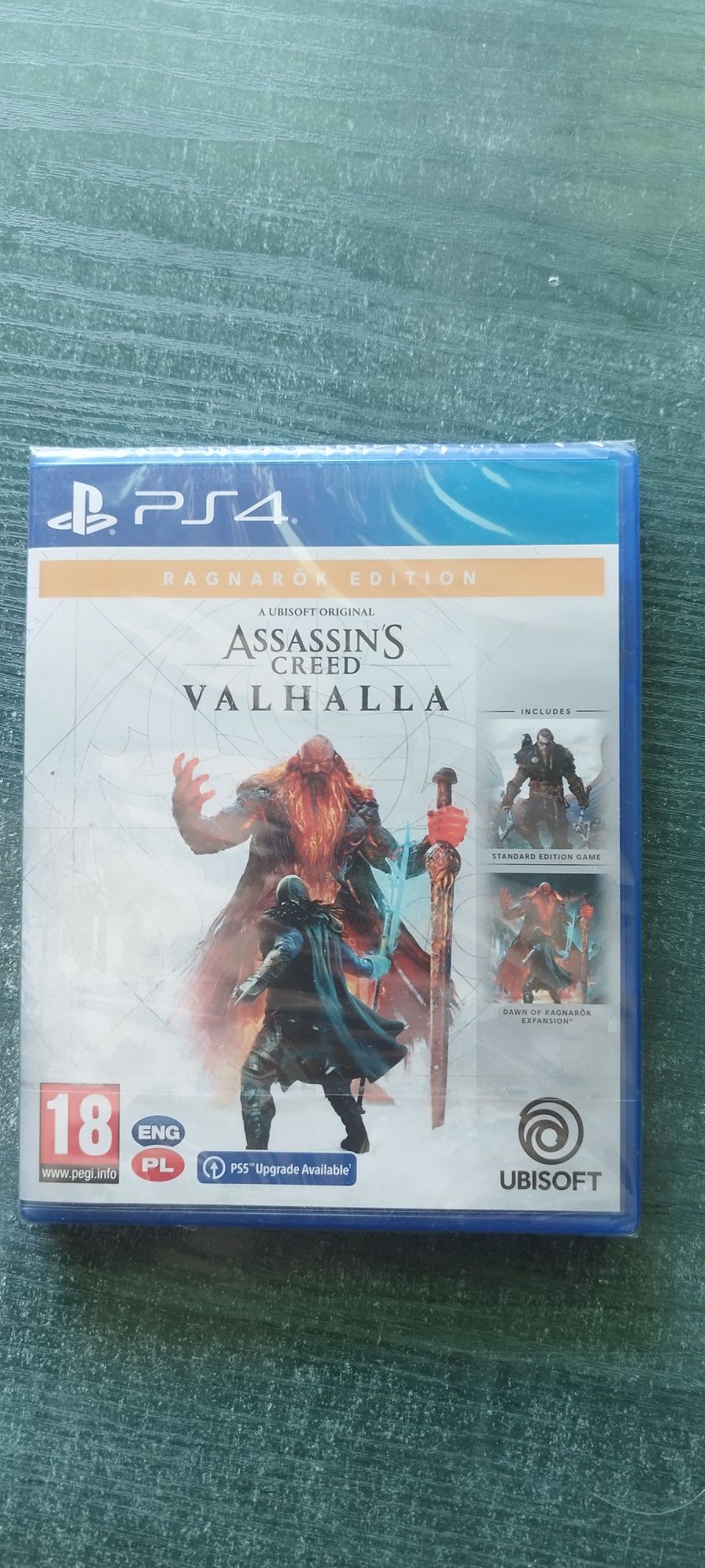 Assassin's Creed Valhalla Ragnarok Edition PS4/PS5 NOWA w folii PL