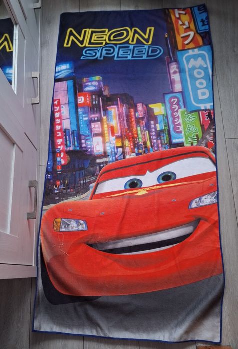 Ręcznik kąpielowy Auta Zygzak McQueen
